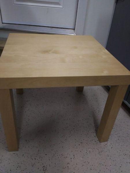 Ikea coffee and end table