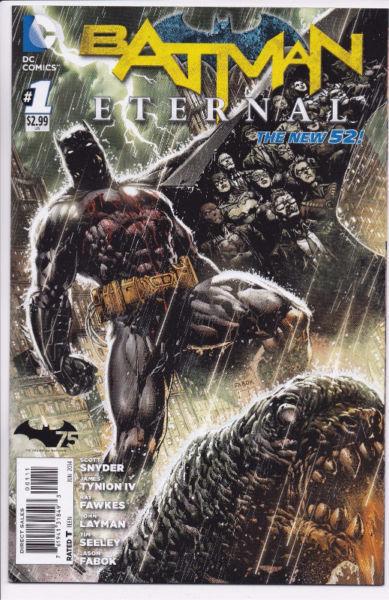 Batman Eternal #1-30 all near-mint, never read, bags/boards DC