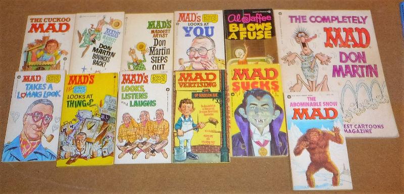 Mad Magazine - Set of 30 Mad Books all vintage
