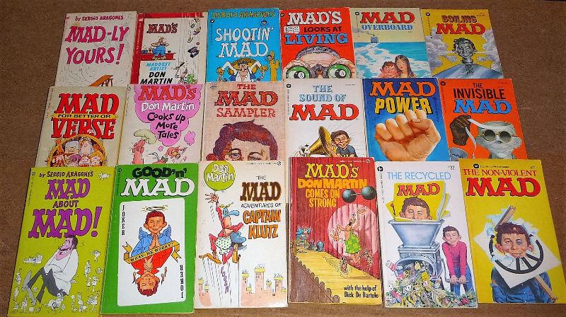 Mad Magazine - Set of 30 Mad Books all vintage