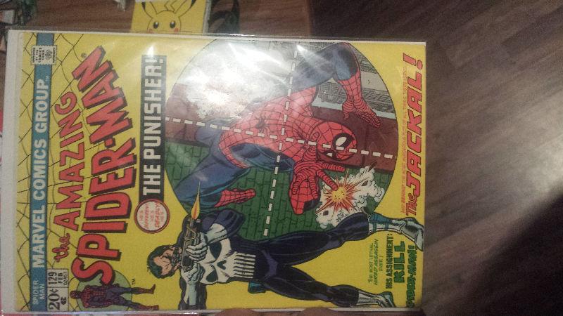 Amazing Spider-Man 129 First Punisher