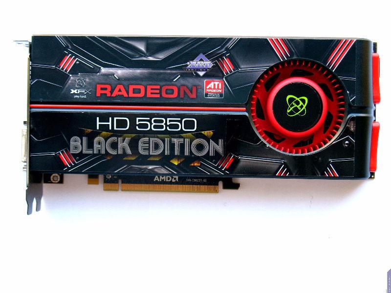 XFX ATI Radeon HD 5850 Black Edition
