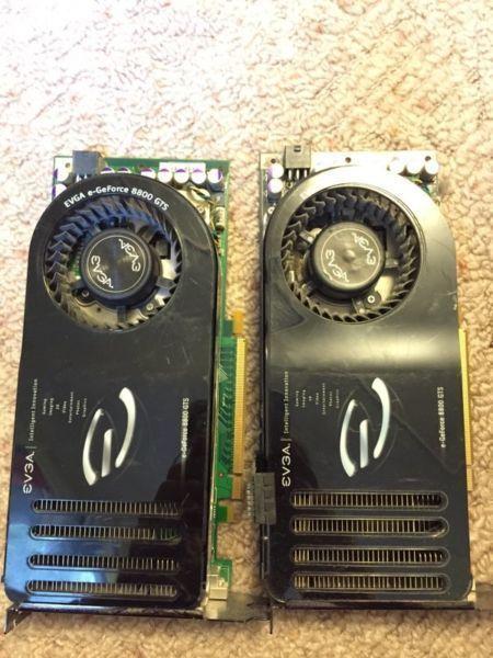 2x evga 8800gts sli