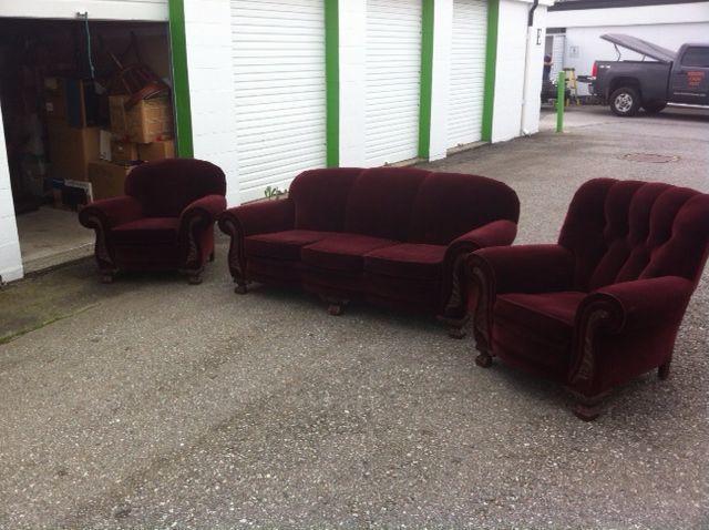 Antique couch & chair