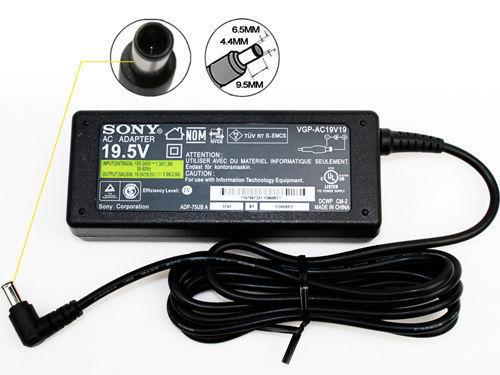 Original Sony Charger: 19.5v, 3.9a