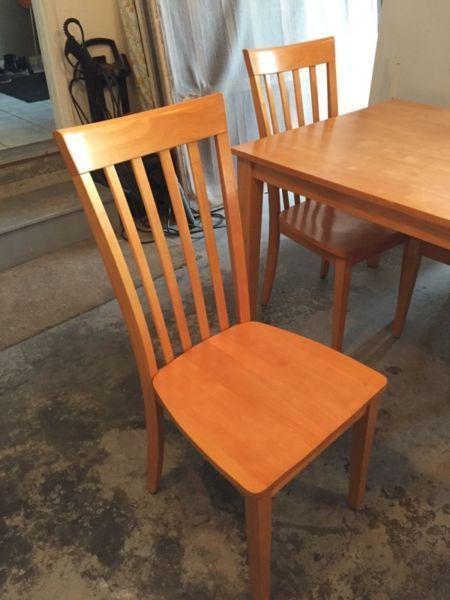 5pc table and chair set for sale