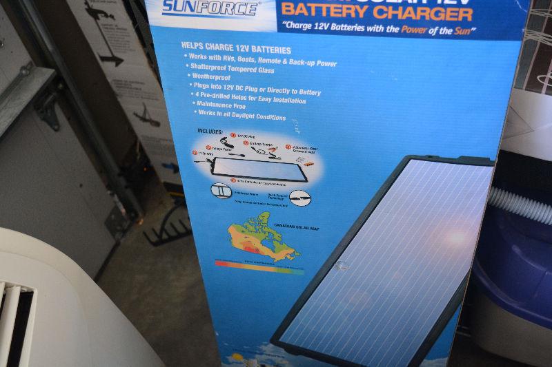 Large solar panel charger