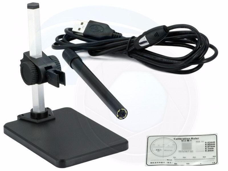 600X 2MP 6 LED Light USB Video Camera Digital Microscope Magnifi