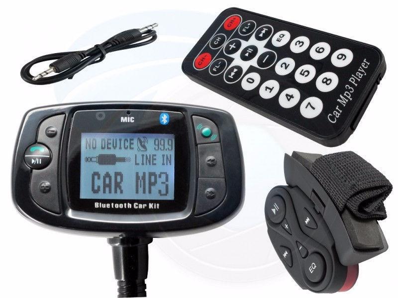 Car Kit Bluetooth MP3 Player FM Transmitter for all Mobile Phone