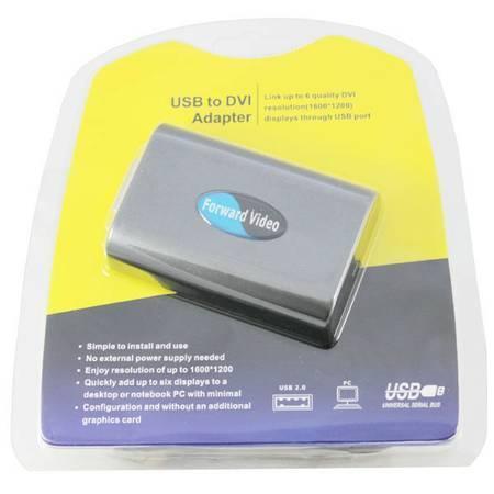 USB To VGA/DVI/HDMI Multi-Display Monitor Adapter Converter