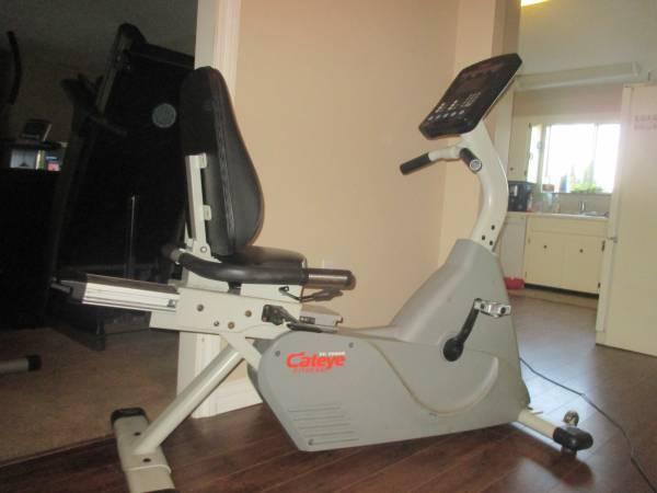 Commercial Cateye Recumbent Bike 400lb weight limit