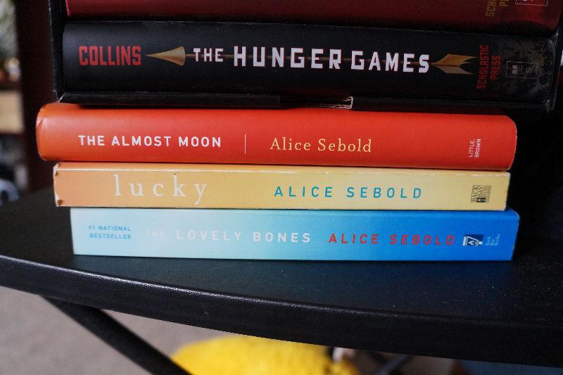 Alice Sebold 3 pack. Lucky, Almost moon and Lovely bones