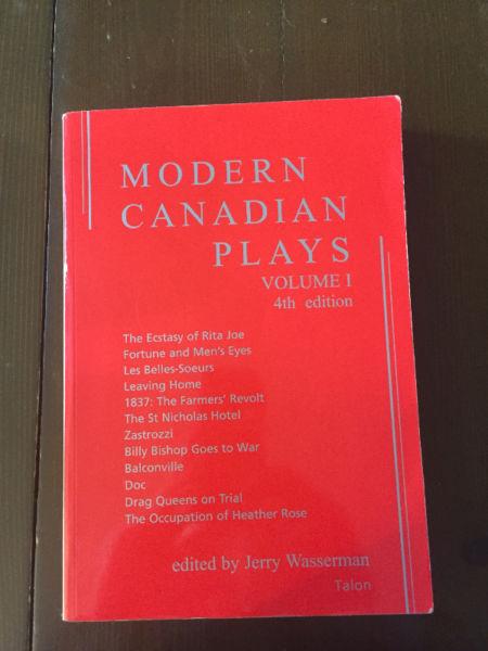 Modern Canadian Plays Volume 1