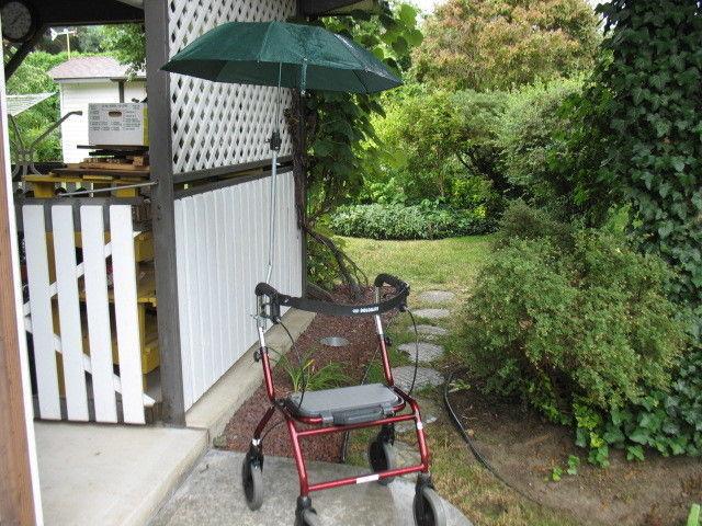 DOLOMITE LEGACY 450 (LOW SEAT MODEL) ROLLATOR WITH UMBRELLA
