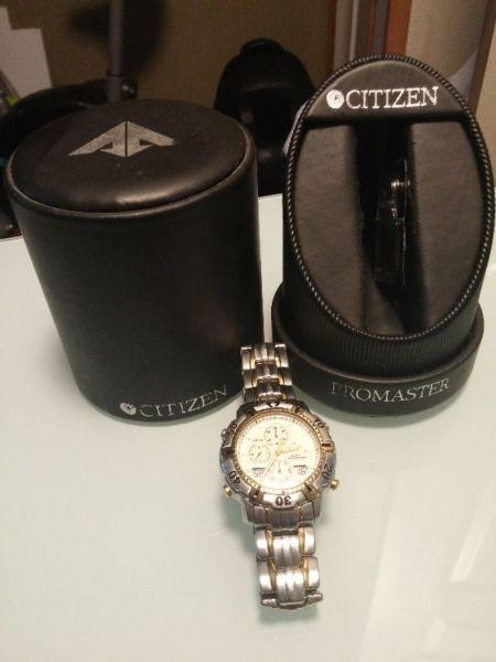 Citizen Pro-Master Eco-drive watch(C330)