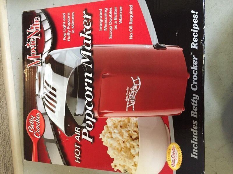 Betty Crocker air popcorn popper