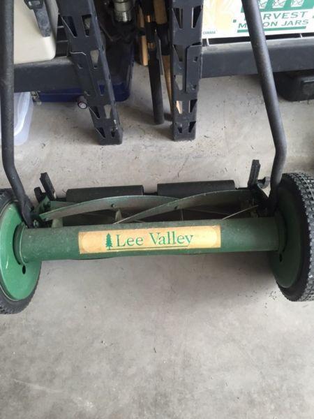 Lee valley push mower