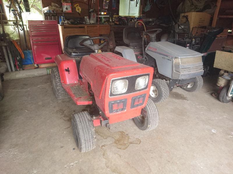 Two older Craftsman Lawntractors for free