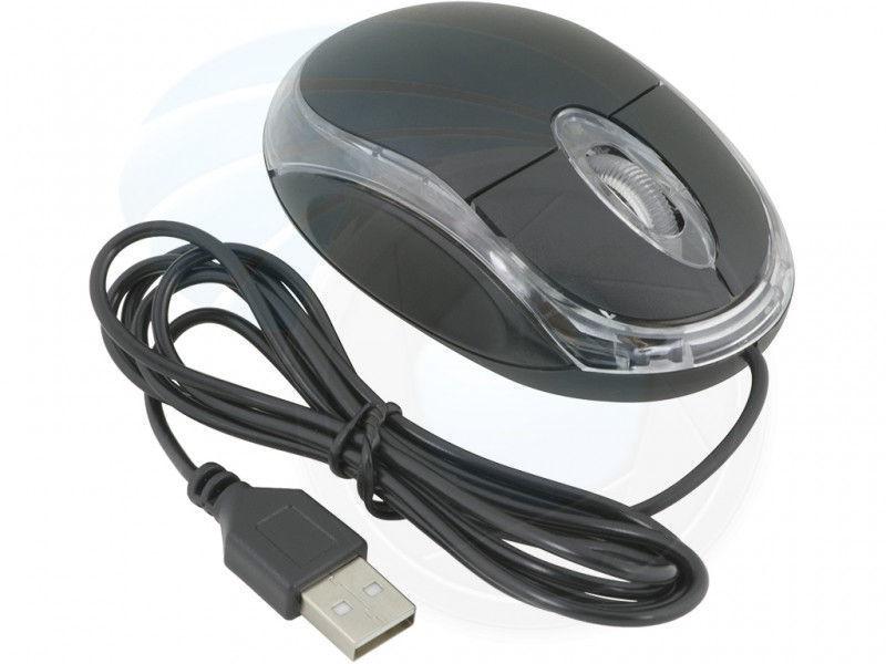Mini Small Wired USB Scroll Wheel Optical Mouse for PC Laptop