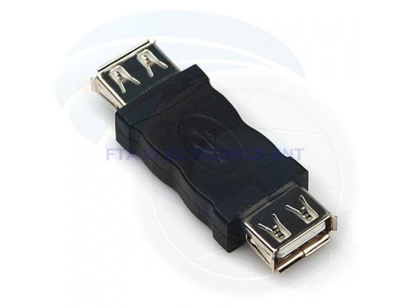 USB Adapter USB Connector Type A Female to A