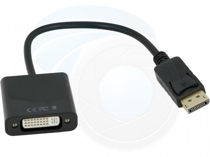 Display Port Male DP to DVI Female Video Passive Adapter Convert