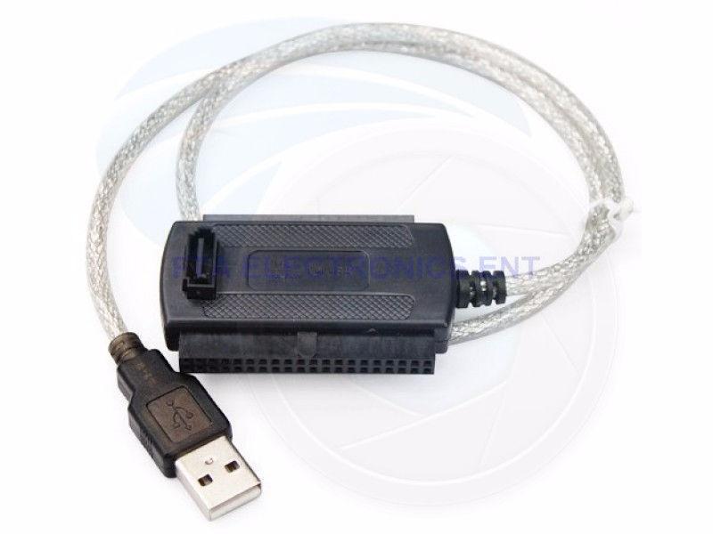 USB 2.0 to SATA IDE Cable and ATA Converter For 2.5