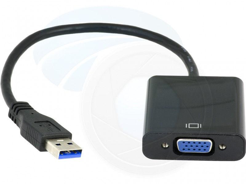 USB 3.0 to VGA Video Graphic Card Display External Cable Adapter