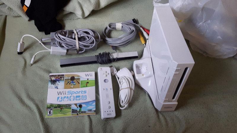 White Nintendo Wii