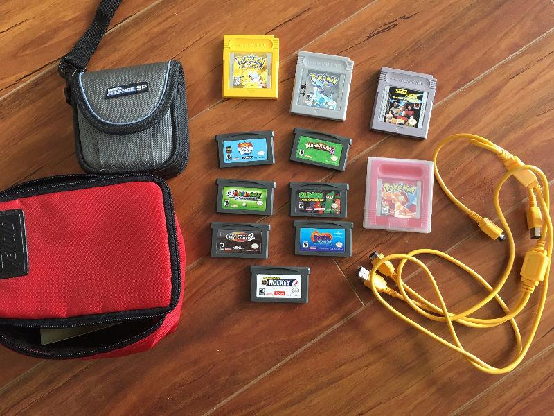Gameboy Games - Pokemon, and others