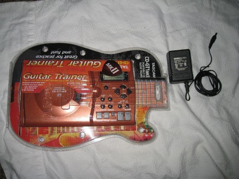 TASCAM CD-GT1MKII PORTABLE CD GUITAR TRAINER