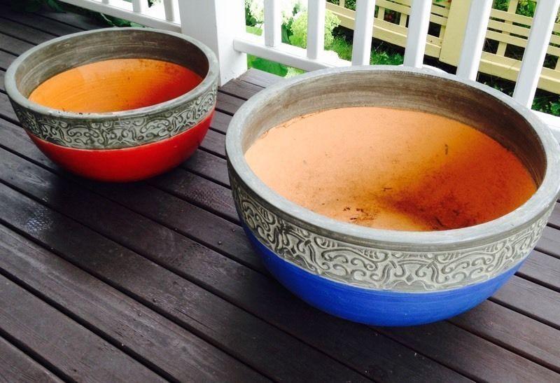 Two new beautiful pots