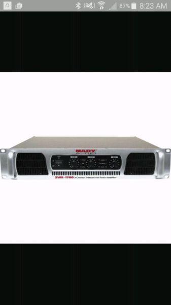3WA-1700 3-Channel (Stereo / Main / Subwoofer) Amplifier