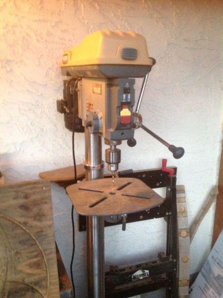 Rigid 15-inch stationary drill press