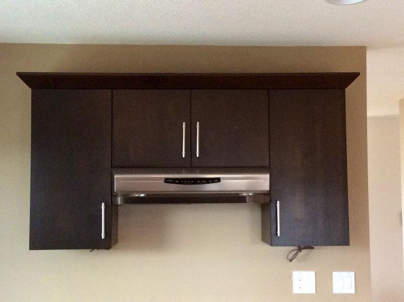 above stove cabinets