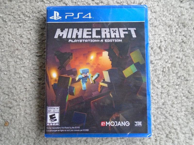 MINECRAFT sealed for PS4...ONLY $12 !!!