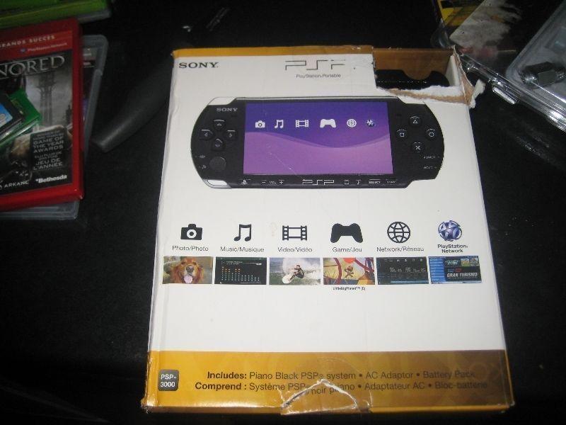 sony psp mint in the box