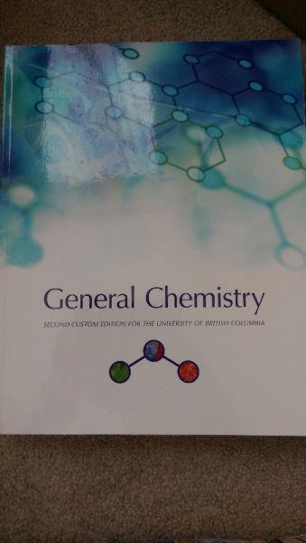 General Chemistry 2nd Custom Ed. for UBC with Student Solution