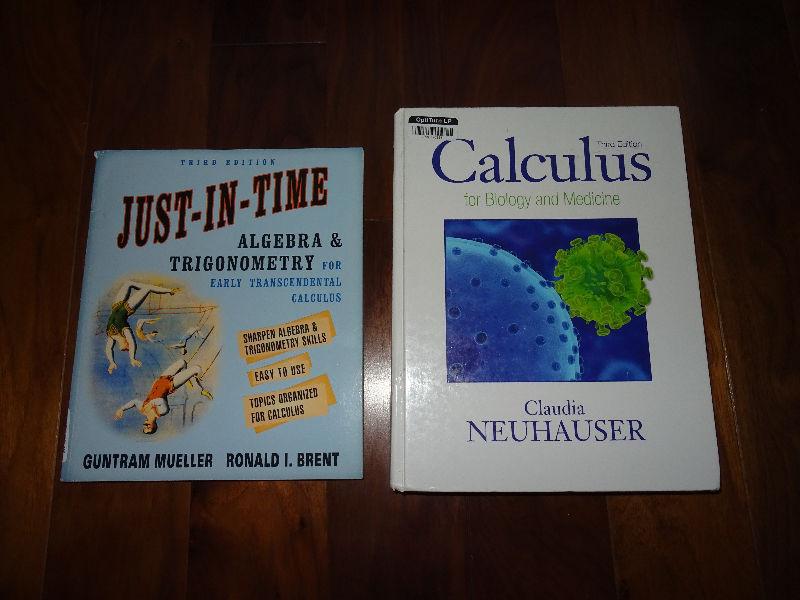 Calculus for Biology and Medicine textbook, 3rd edition