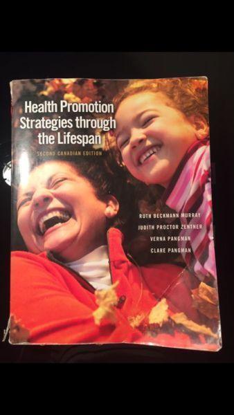 Health promotion strategies throughout the lifespan