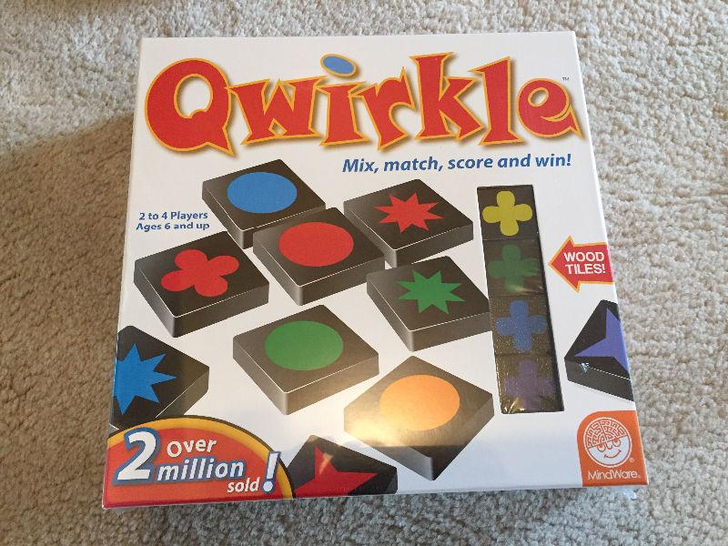 Qwerkle game, new in sealed box