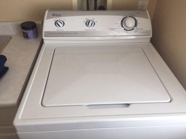 WASHER AND DRYER - MAYTAG