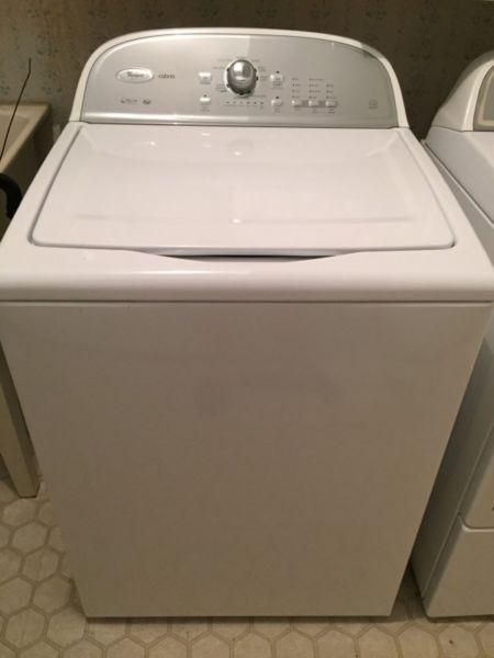 Whirlpool washer and dryer HE