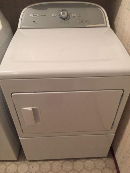 Whirlpool washer and dryer HE
