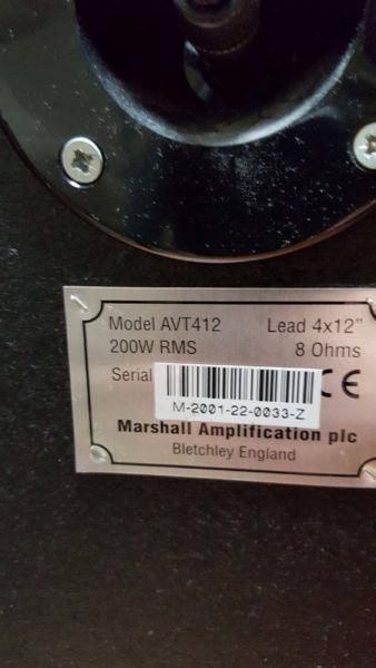 Marshall Guitar amplifier