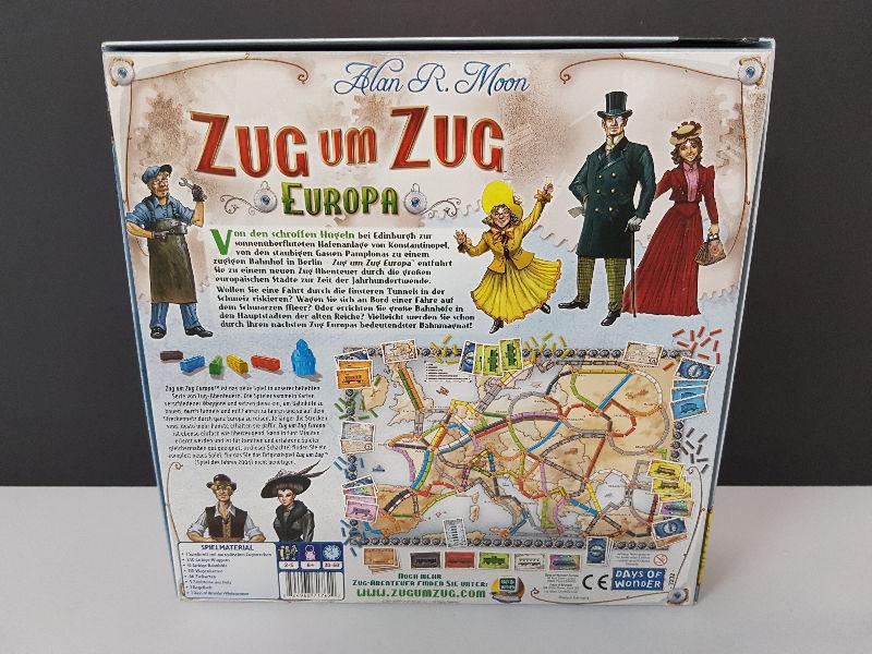 German Board Game Zug um Zug