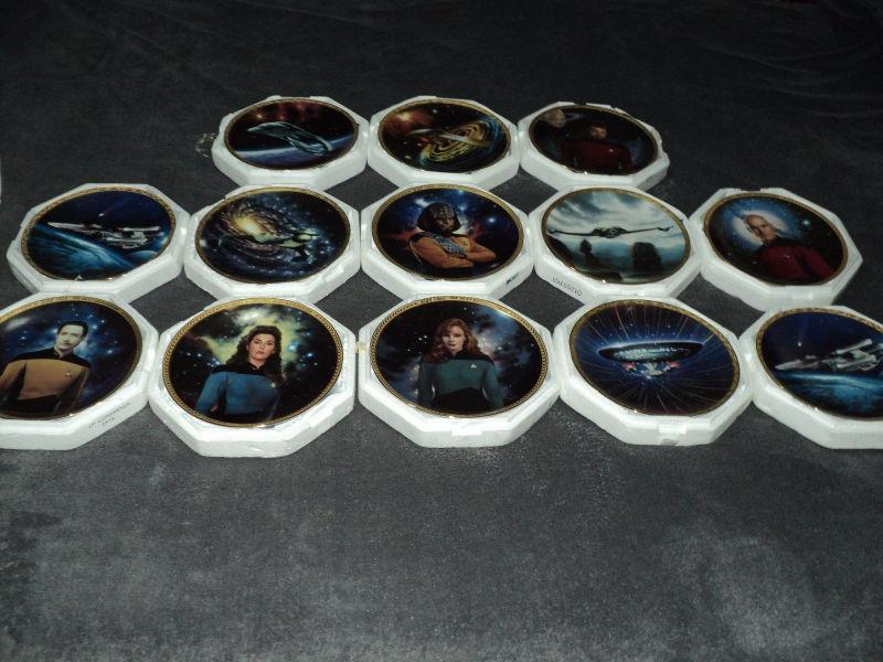 Hamilton Star Trek Plate Collection - Over 30 Qty