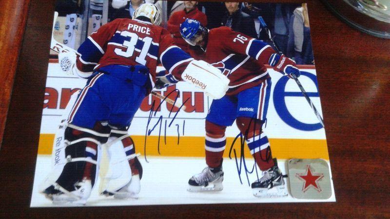 Pk subban and carey price signed