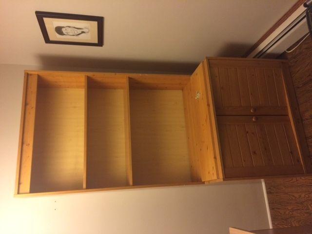 Solid Wood Shelf and Storage Unit