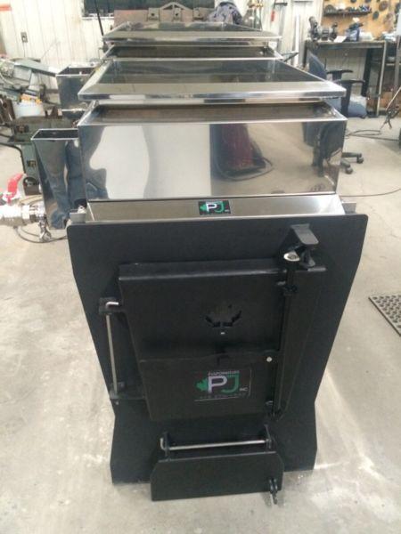 2x6 maple syrup evaporator