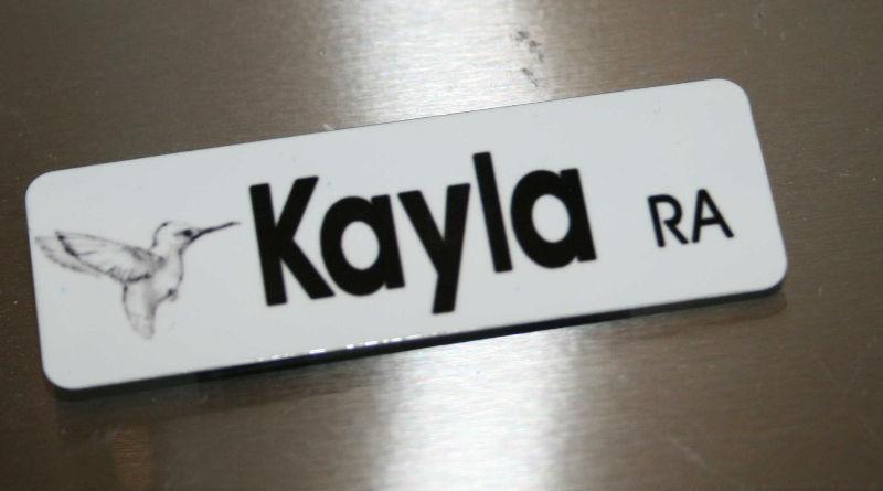 Custom Magnetic Name Tags